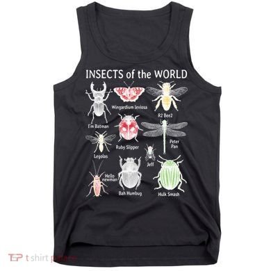 Insects Of The World Tank Top