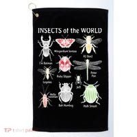 Insects Of The World Golf Towel thumb 0