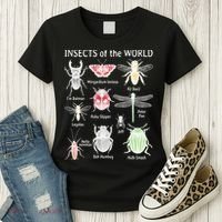 Insects Of The World Women's T-Shirt thumb 3