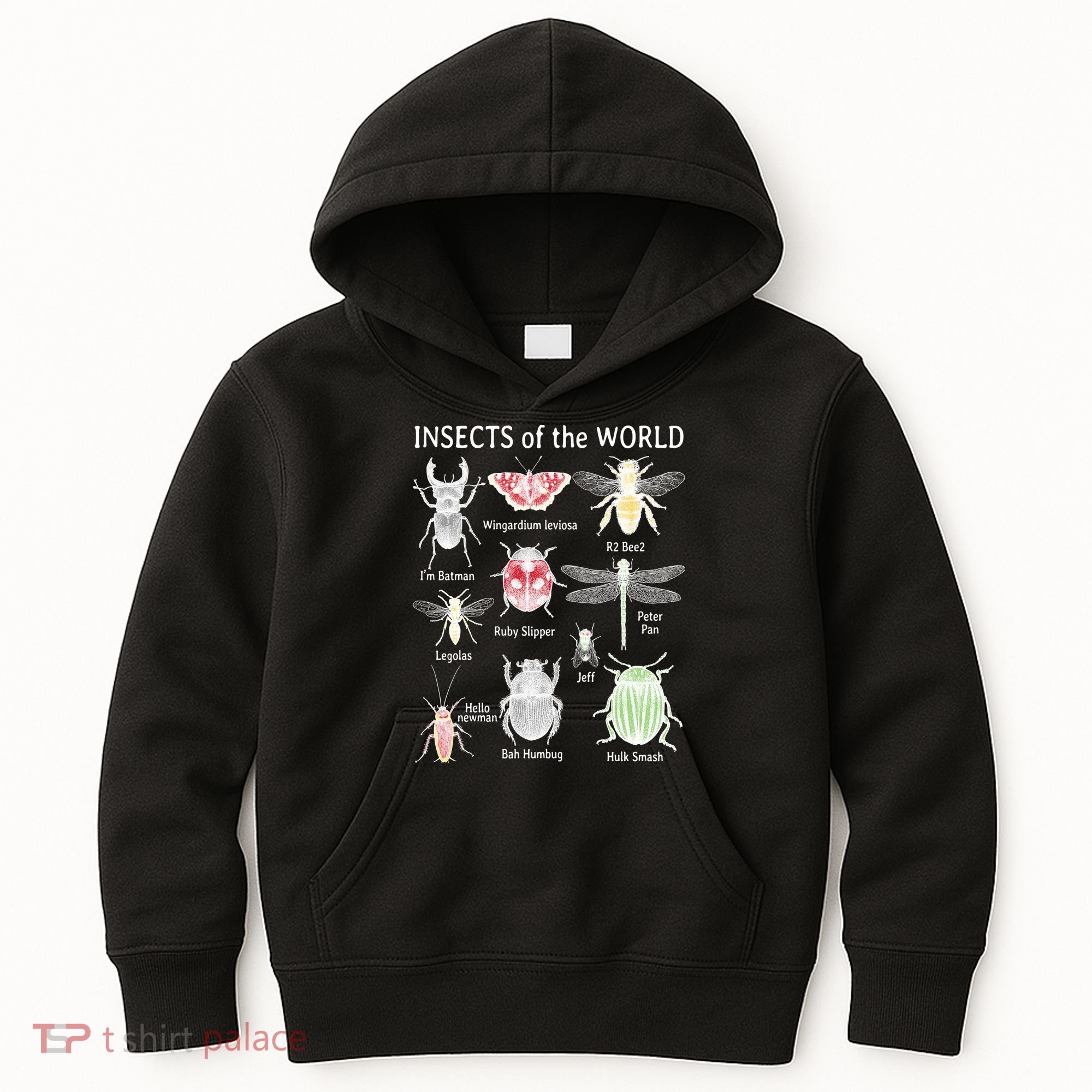Insects Of The World Kids Hoodie