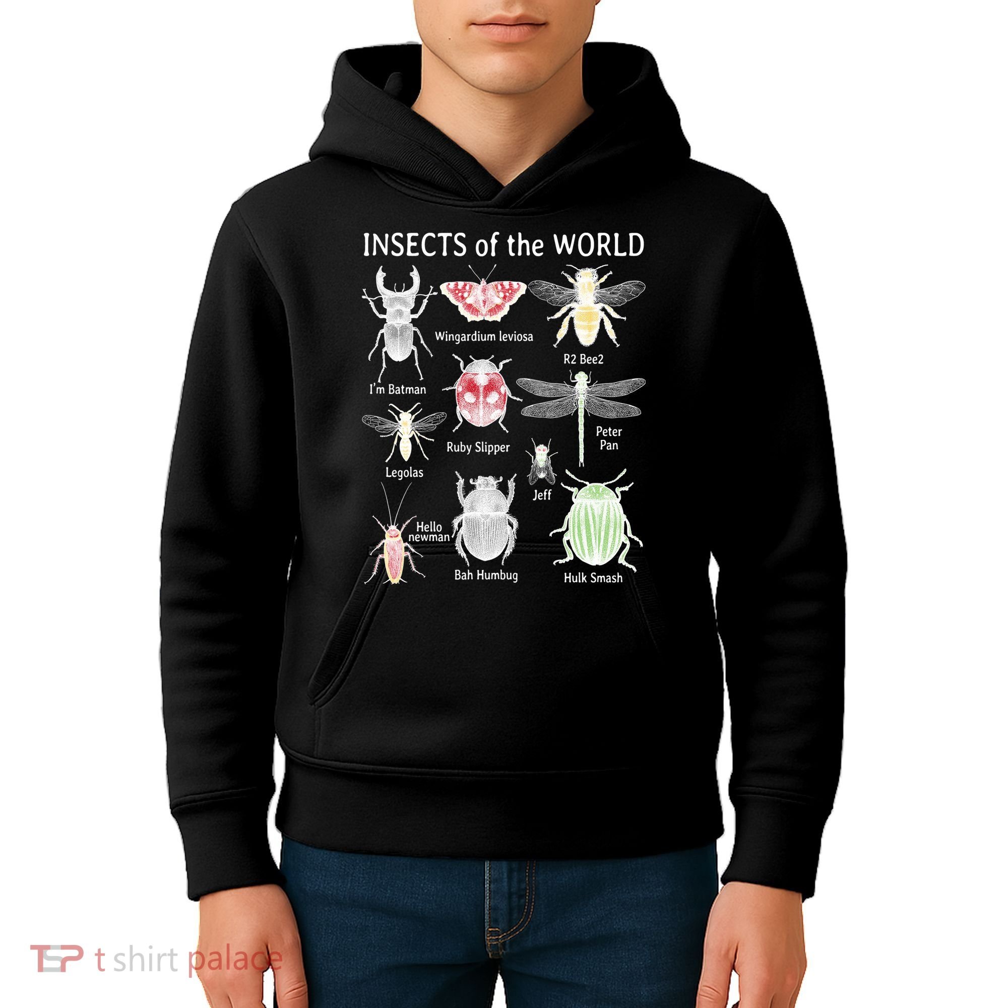 Insects Of The World Kids Hoodie