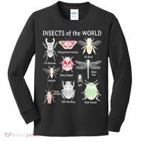 Insects Of The World Kids Long Sleeve Shirt thumb 0