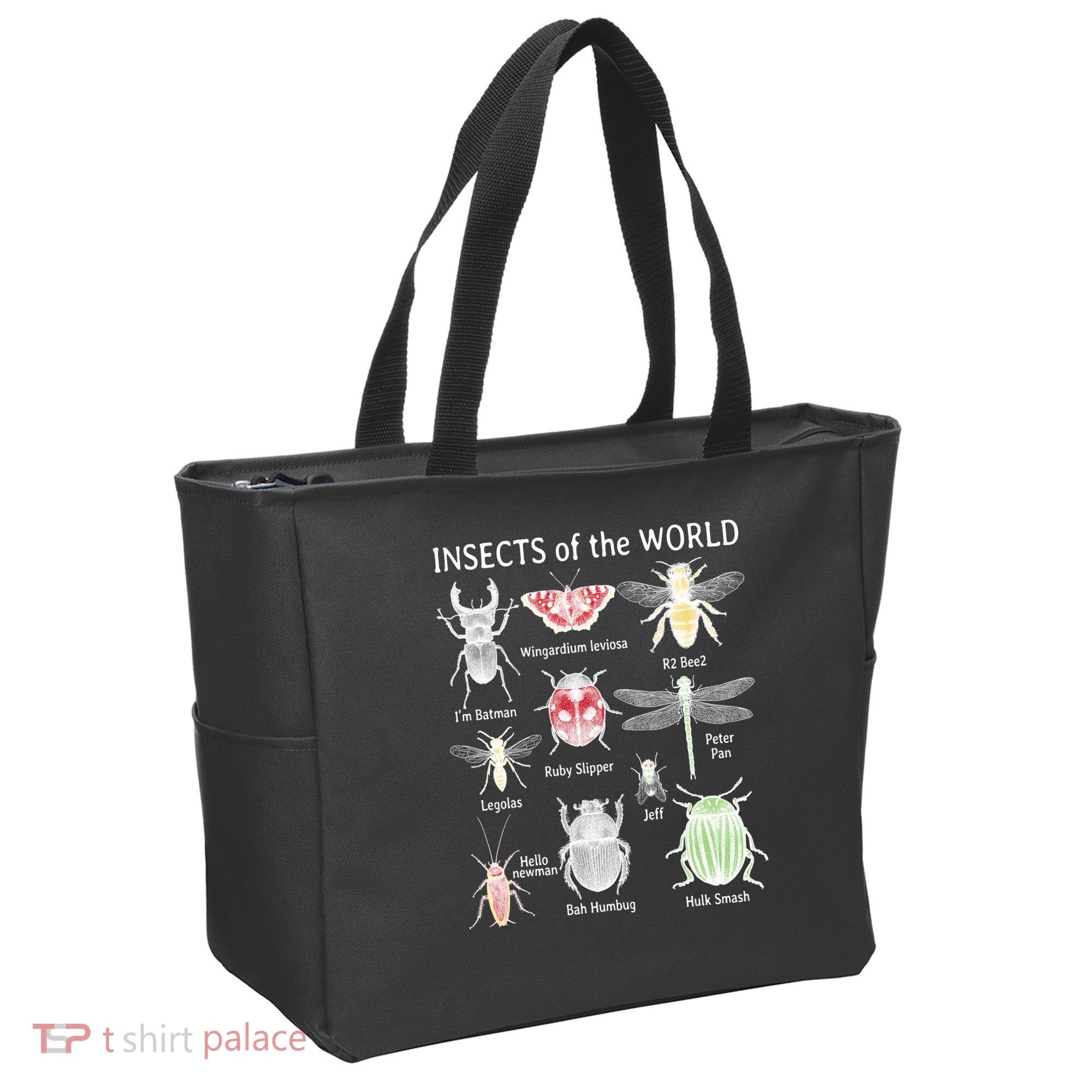 Insects Of The World Tote Bag