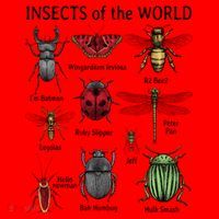 Insects Of The World Santa Hat thumb 1