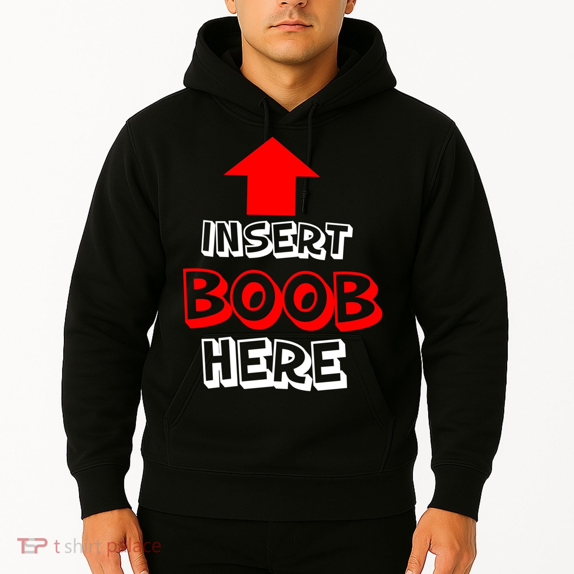 Insert Boob Here Hoodie