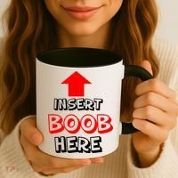 Insert Boob Here Coffee Mug thumb 3