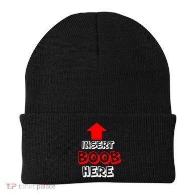 Insert Boob Here Beanie