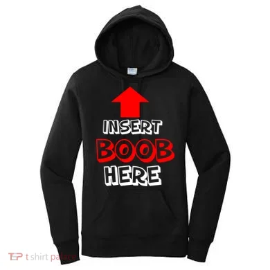 Insert Boob Here Women's Hoodie