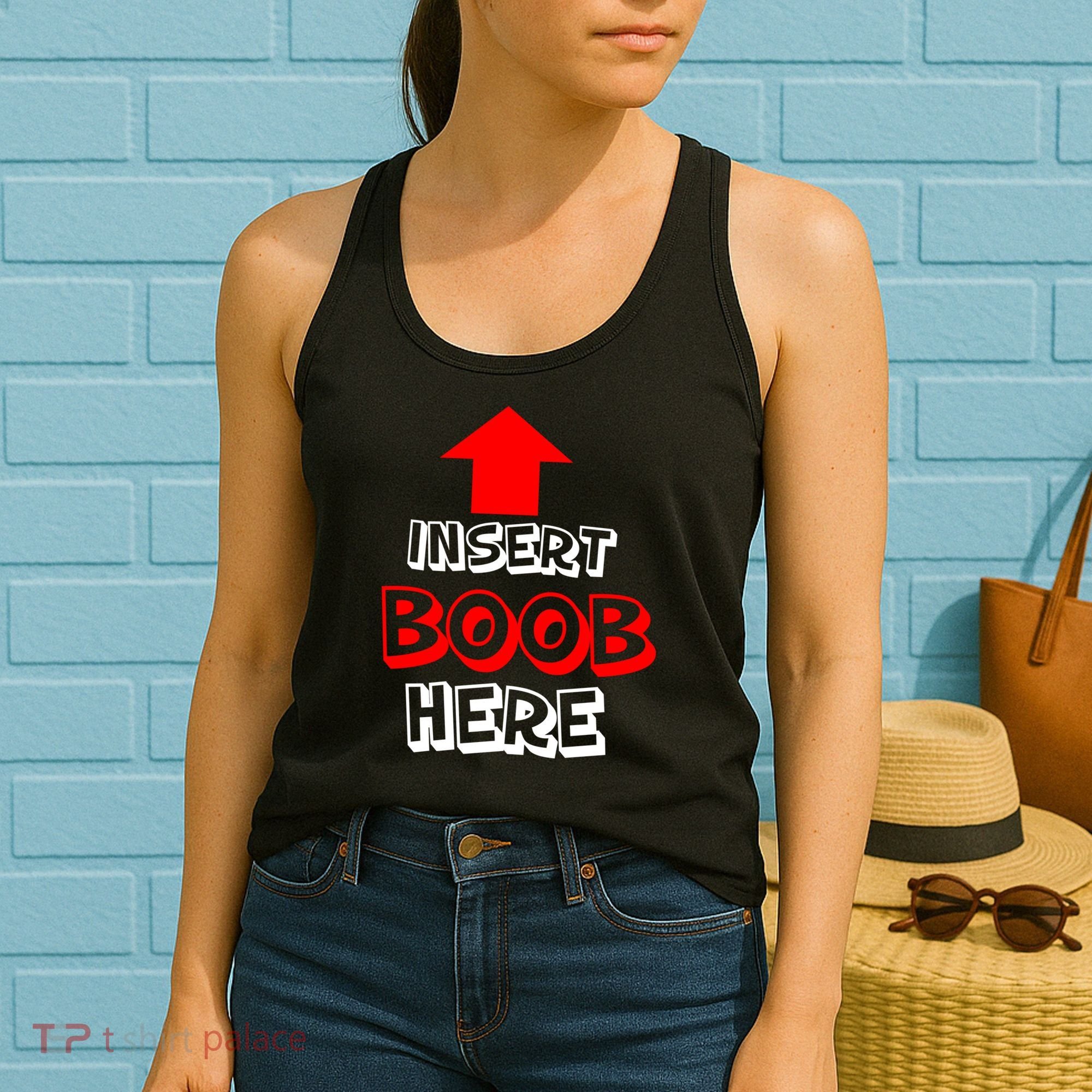Insert Boob Here Women's Tank Top