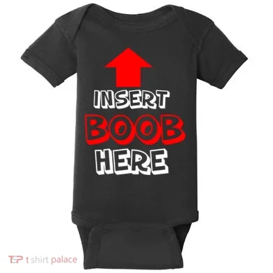 Insert Boob Here Baby Bodysuit