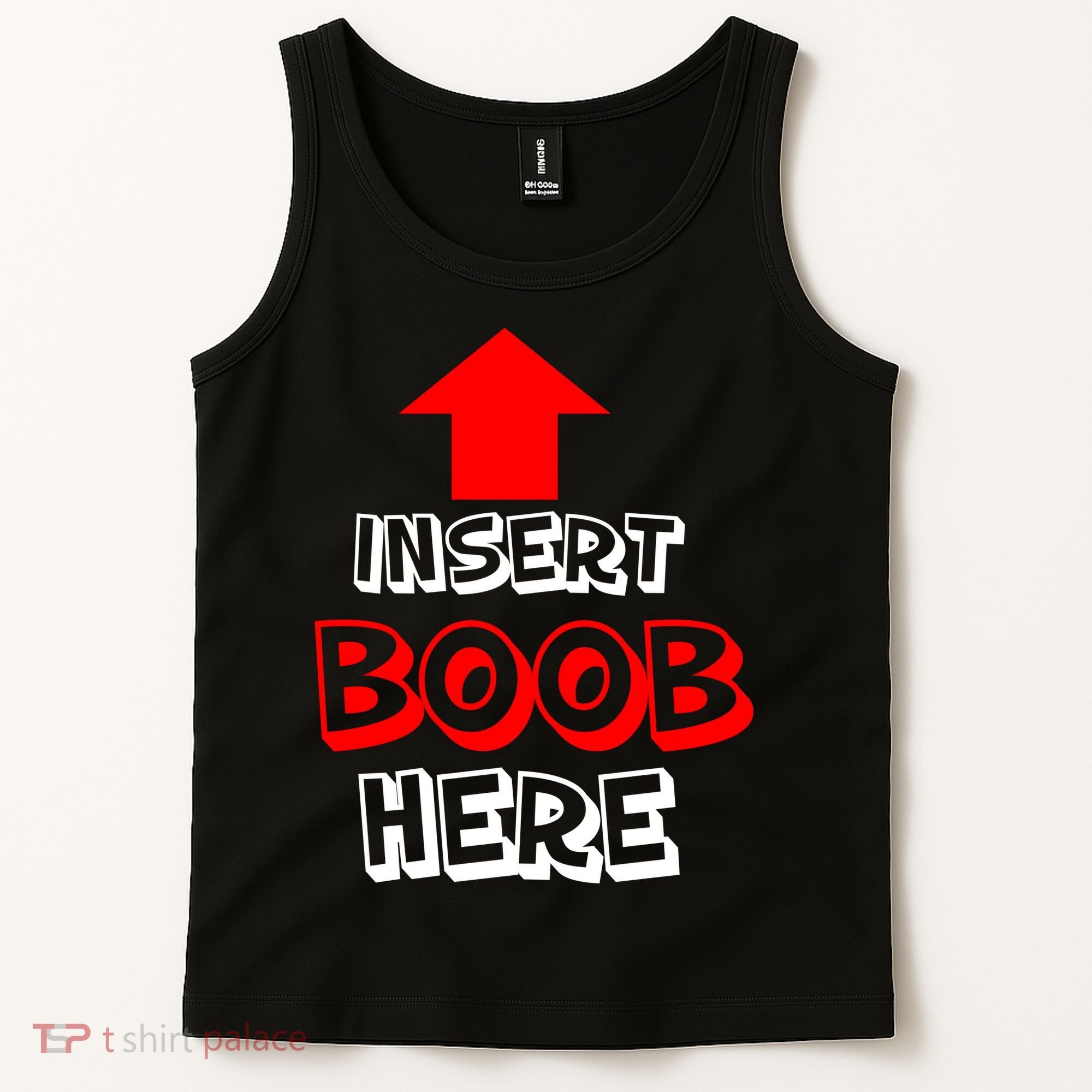 Insert Boob Here Tank Top