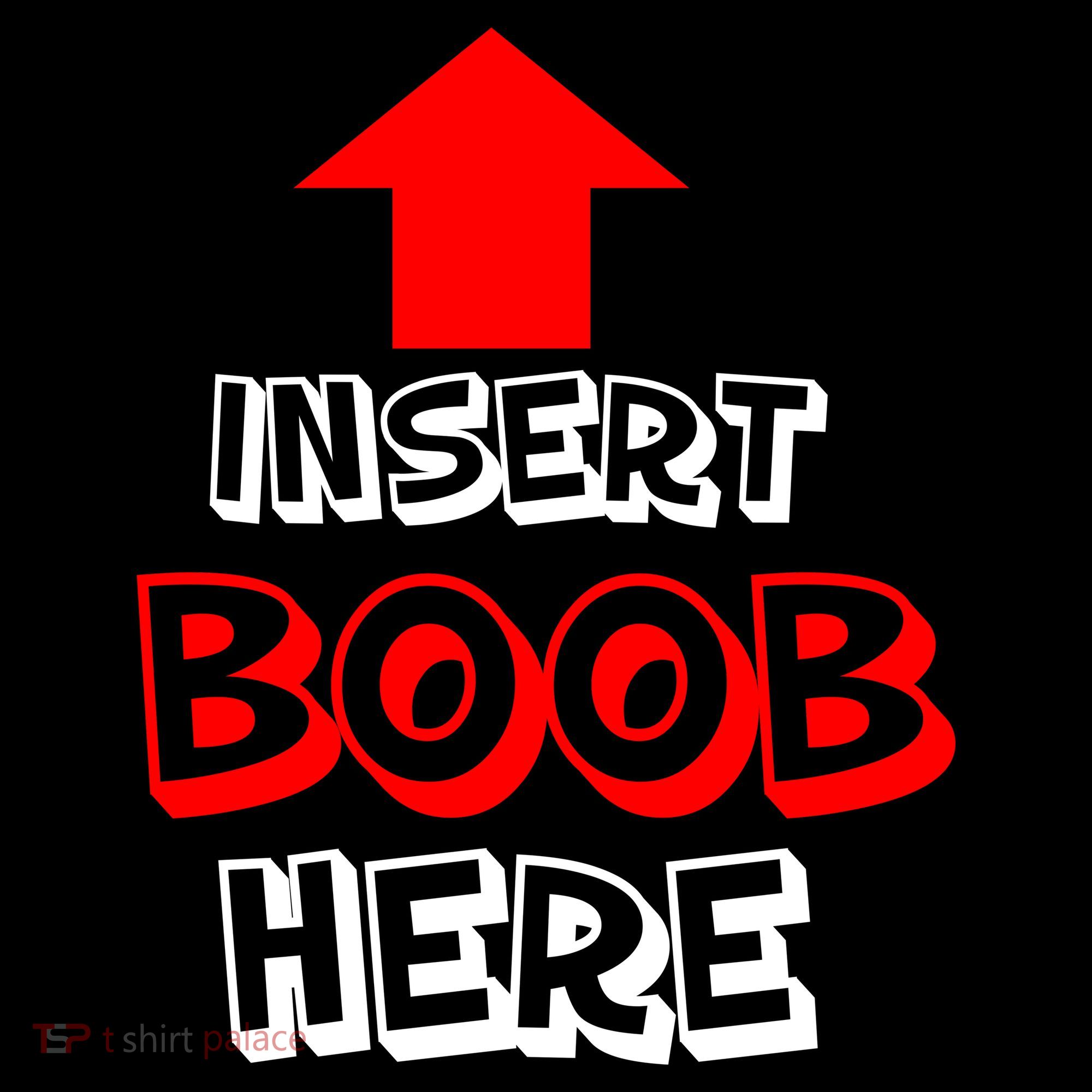 Insert Boob Here Tank Top
