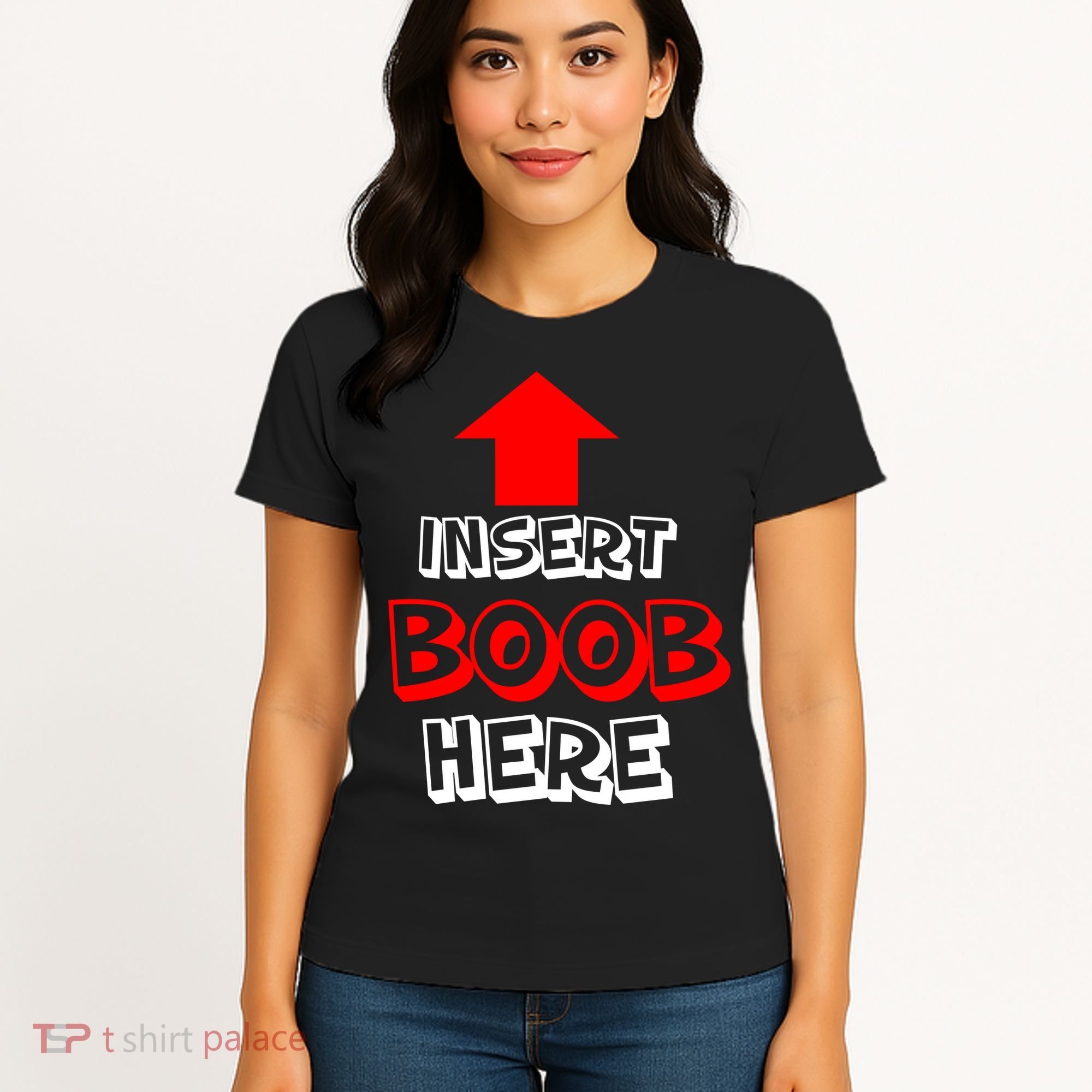 Insert Boob Here Women's T-Shirt