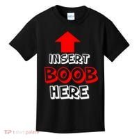 Insert Boob Here Kids T-Shirt thumb 0