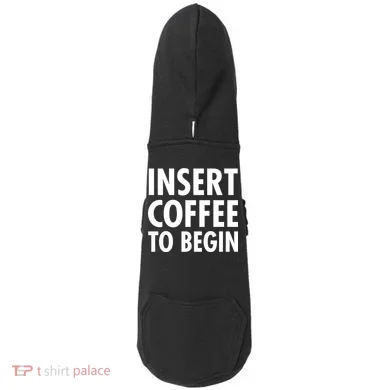 Insert Coffee To Begin Doddie Hoodie