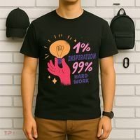 Inspiration And Hard Work T-Shirt thumb 6