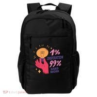 Inspiration And Hard Work Backpack thumb 0