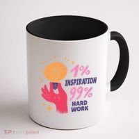 Inspiration And Hard Work Coffee Mug thumb 1