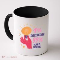 Inspiration And Hard Work Coffee Mug thumb 0
