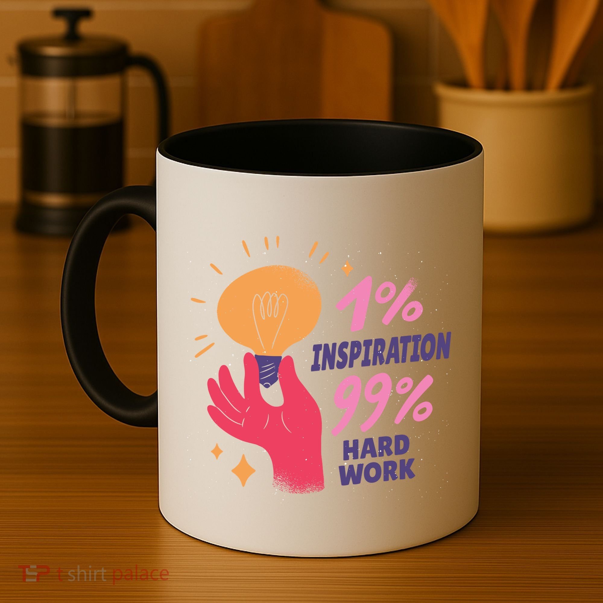 Inspiration And Hard Work Coffee Mug