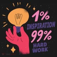 Inspiration And Hard Work Ornament thumb 1