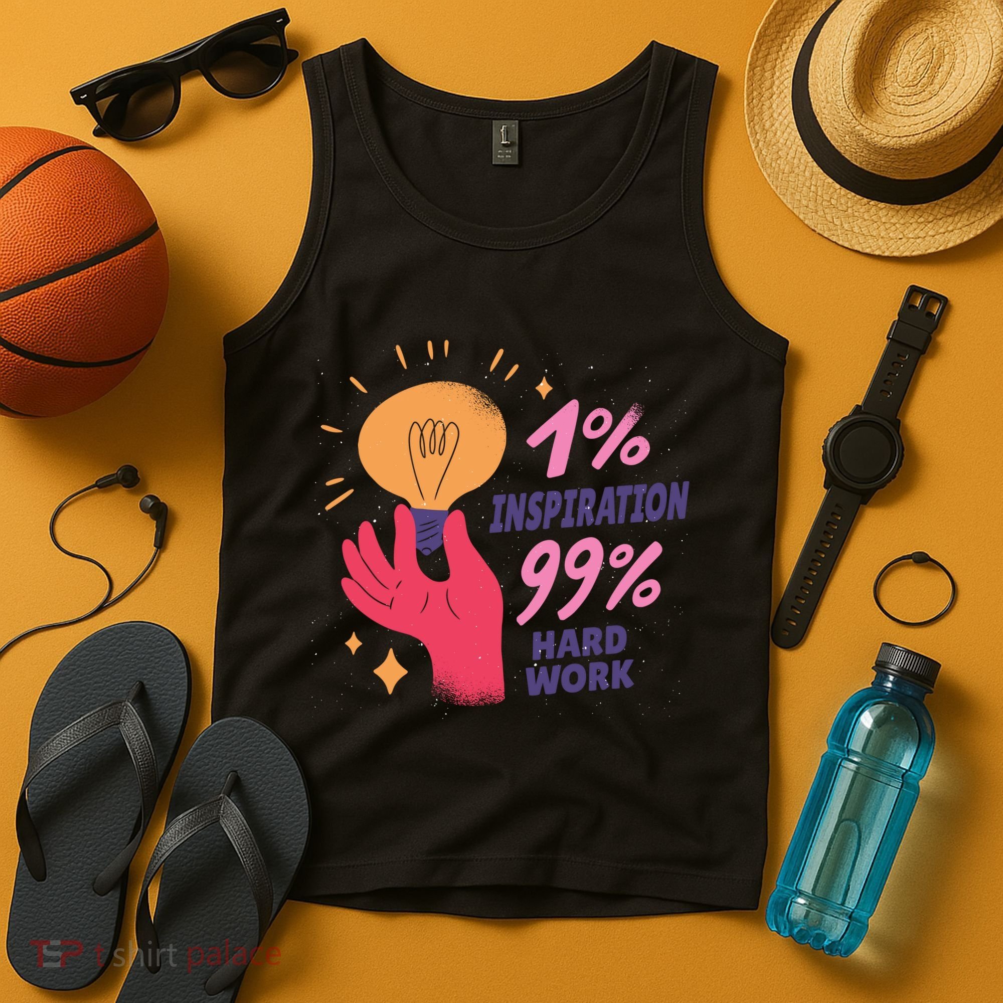 Inspiration And Hard Work Tank Top