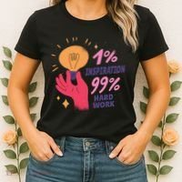 Inspiration And Hard Work Women's T-Shirt thumb 2