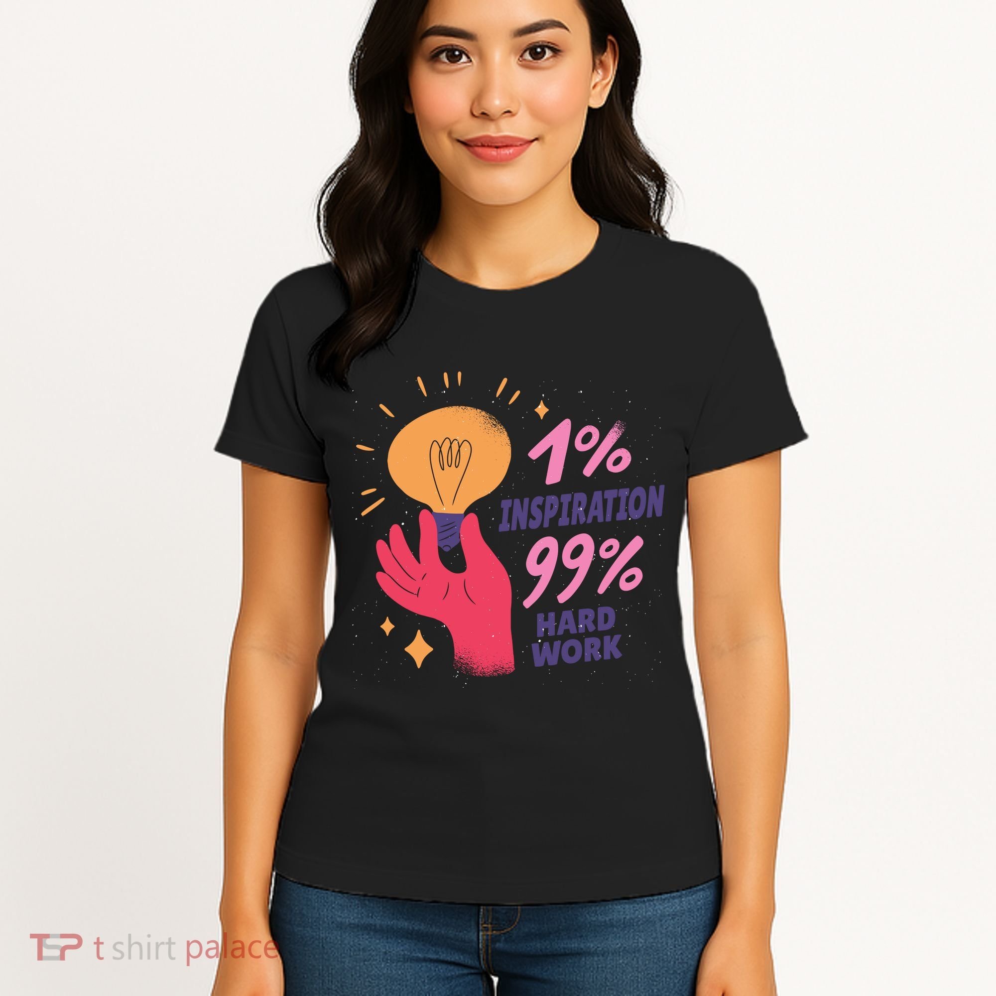 Inspiration And Hard Work Women's T-Shirt