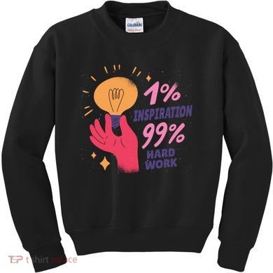 Inspiration And Hard Work Kids Sweatshirt