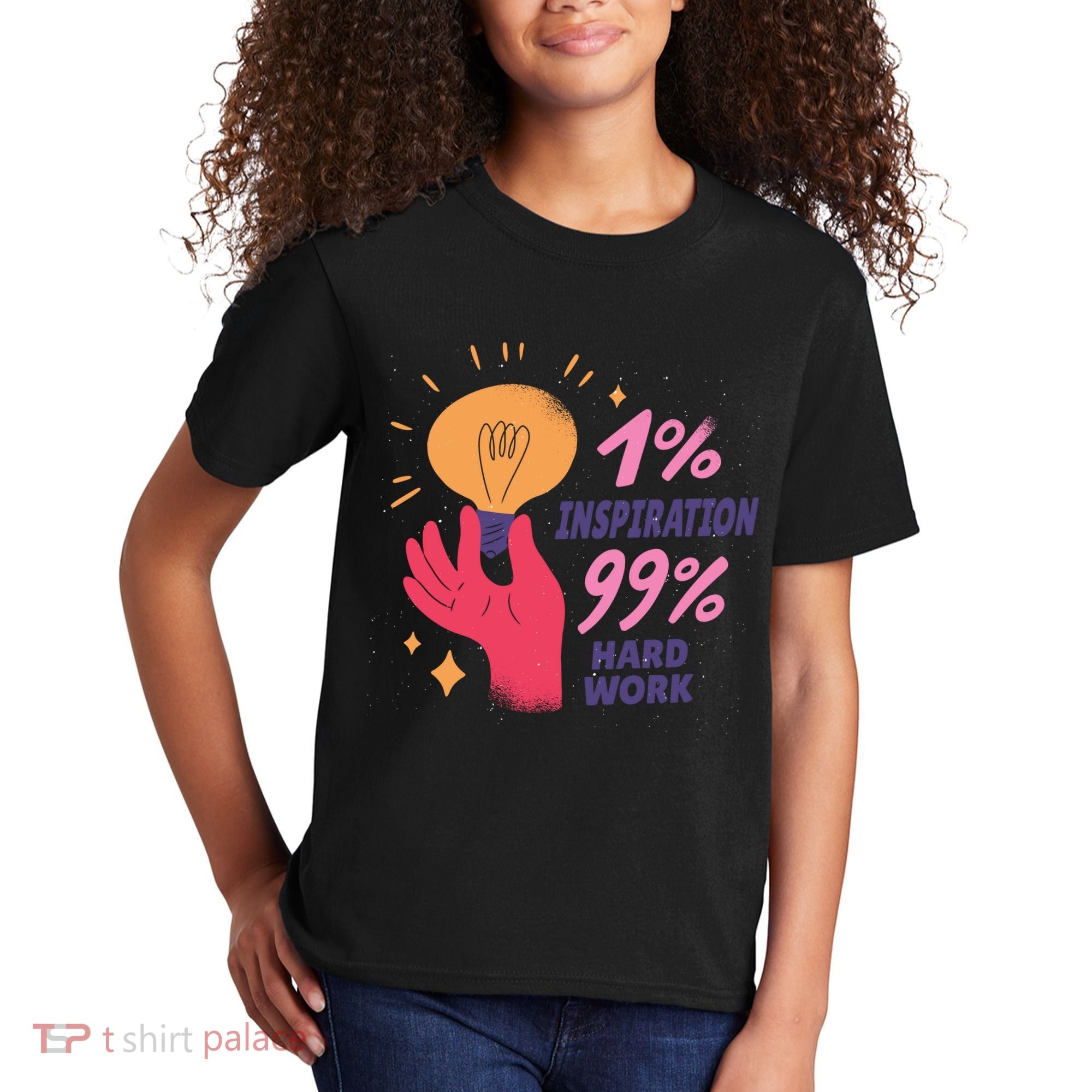 Inspiration And Hard Work Kids T-Shirt