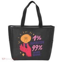 Inspiration And Hard Work Tote Bag thumb 0