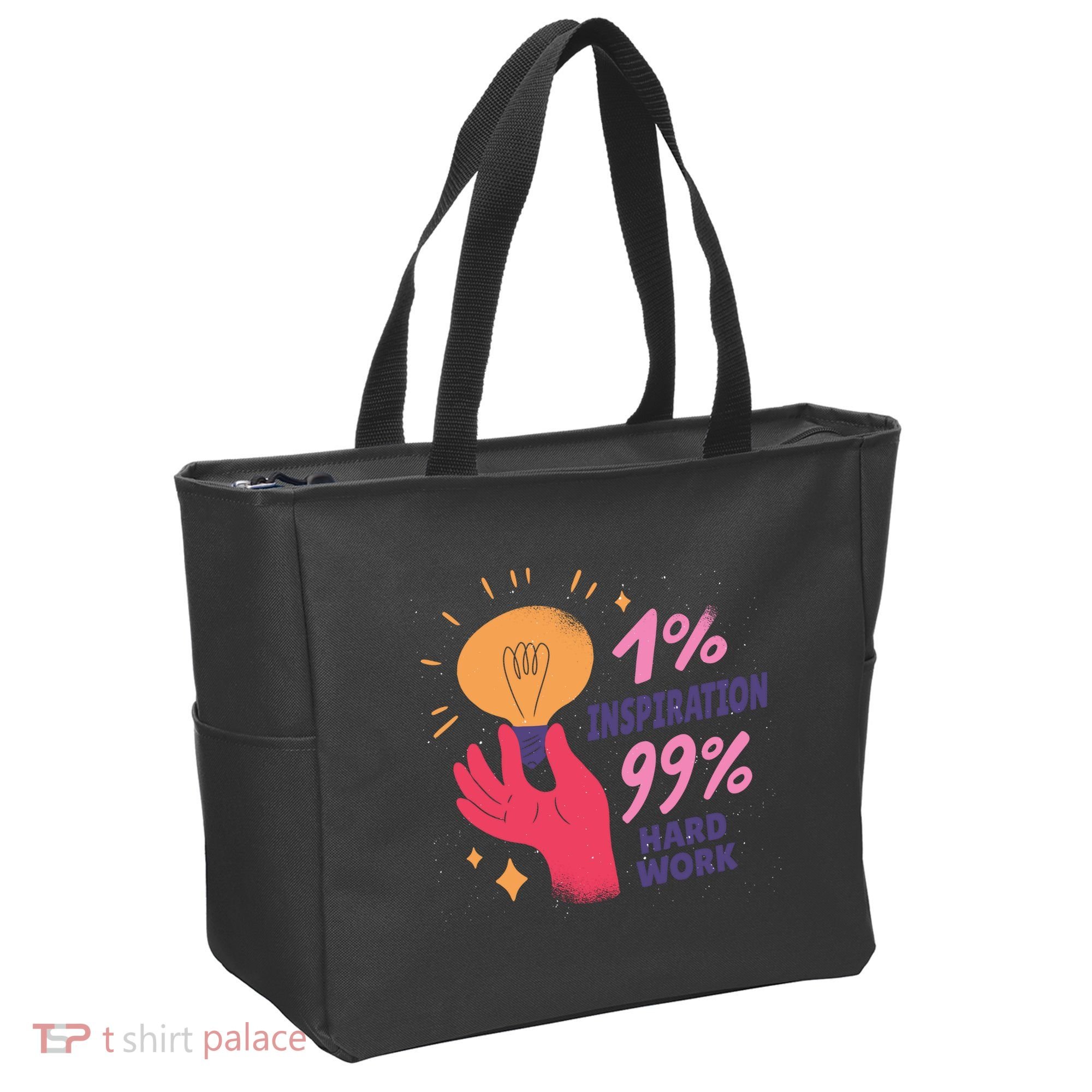 Inspiration And Hard Work Tote Bag