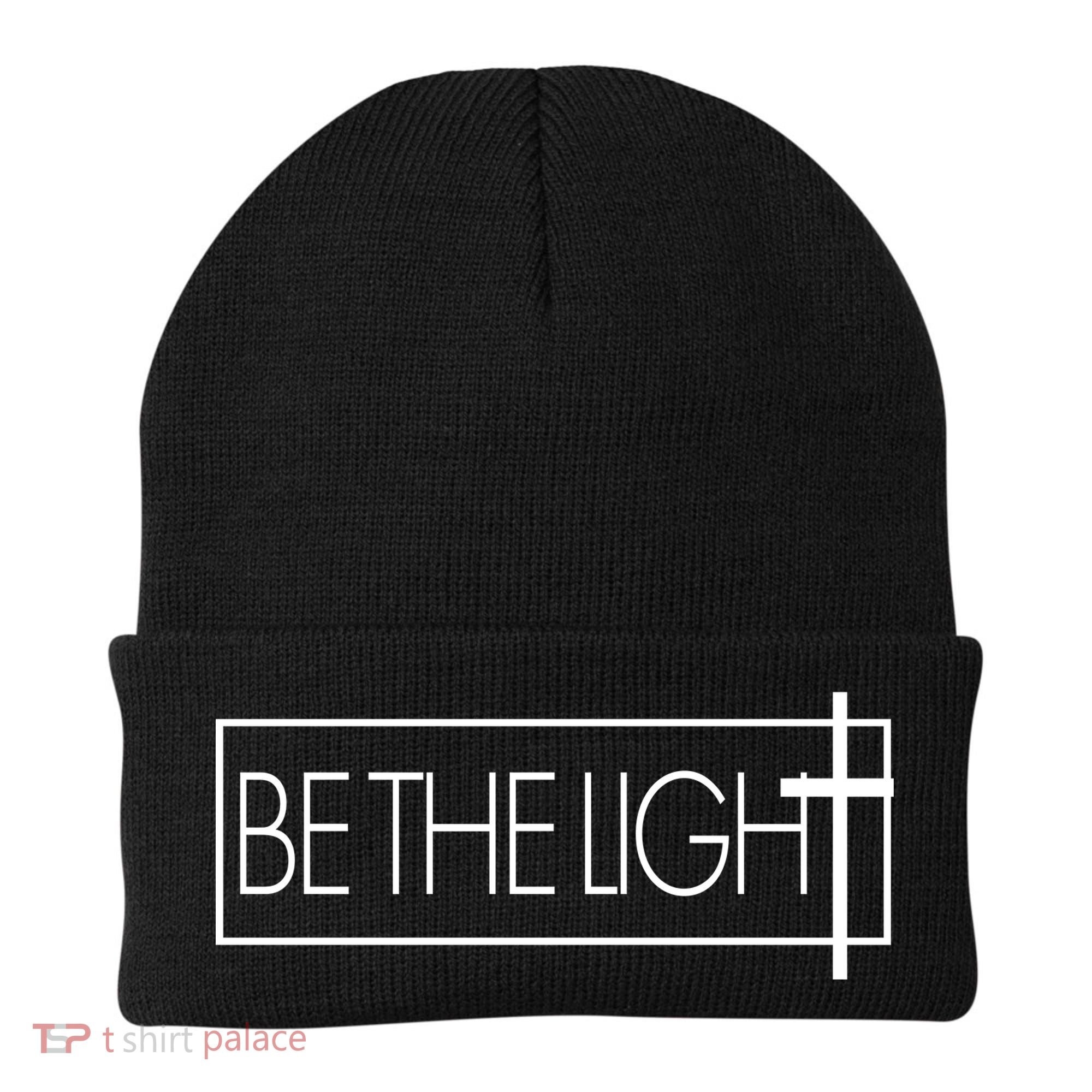 Inspirational Be The Light Beanie