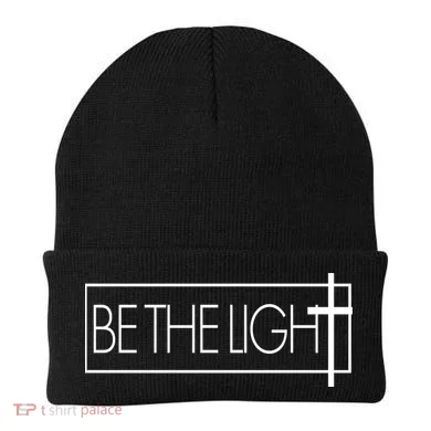 Inspirational Be The Light Beanie