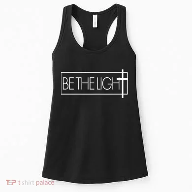 Inspirational Be The Light Women's Tank Top