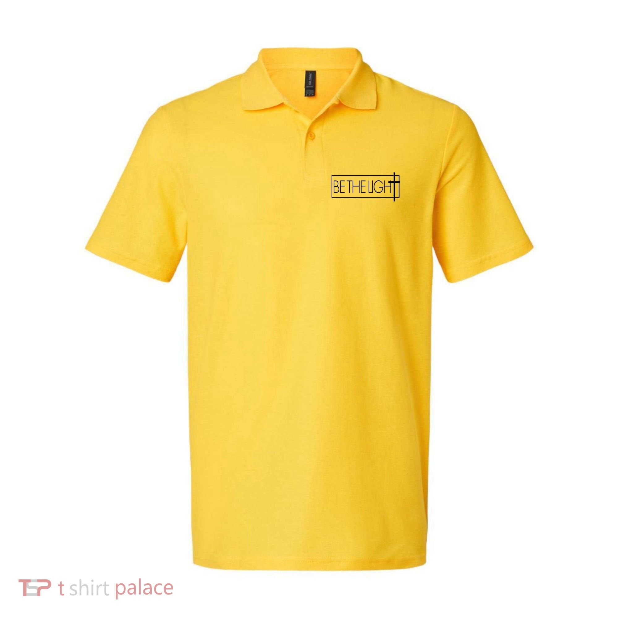 Inspirational Be The Light Polo