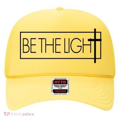 Inspirational Be The Light Hat
