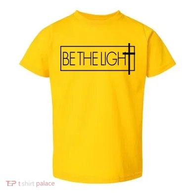 Inspirational Be The Light Toddler T-Shirt