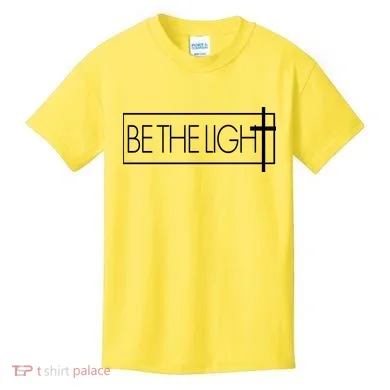 Inspirational Be The Light Kids T-Shirt