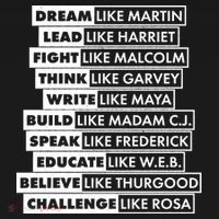 Inspirational Black History Figures USA-Made Doggie Bandana thumb 2