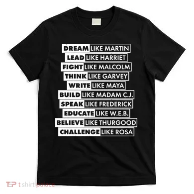 Inspirational Black History Figures T-Shirt