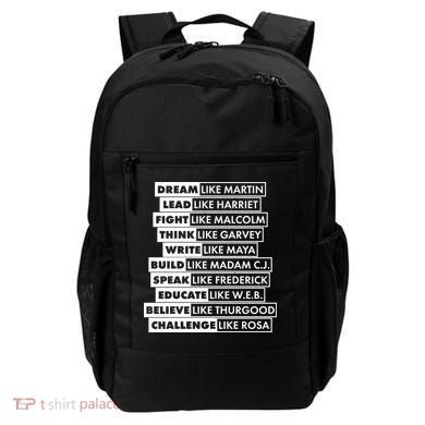 Inspirational Black History Figures Backpack