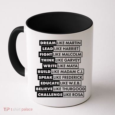 Inspirational Black History Figures Coffee Mug