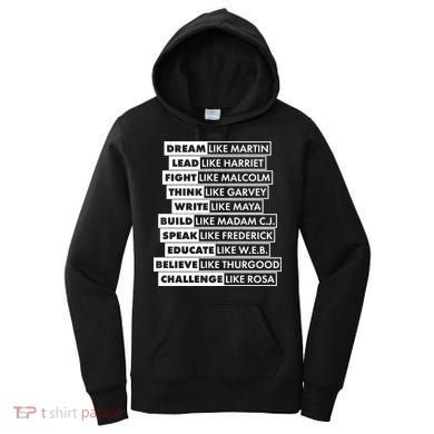 Inspirational Black History Figures Women's Hoodie