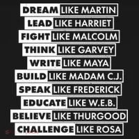 Inspirational Black History Figures Women's Hoodie thumb 2