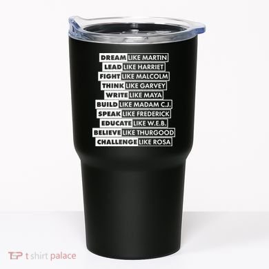 Inspirational Black History Figures Tumbler