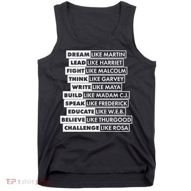 Inspirational Black History Figures Tank Top