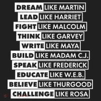 Inspirational Black History Figures Golf Towel thumb 3