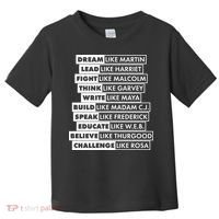 Inspirational Black History Figures Toddler T-Shirt thumb 0