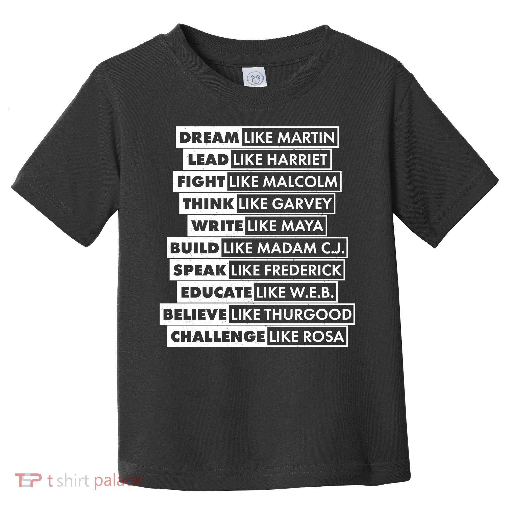 Inspirational Black History Figures Toddler T-Shirt